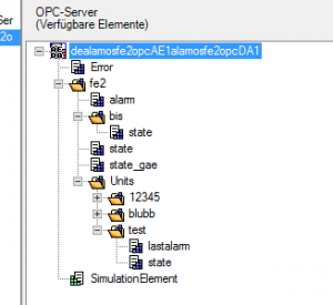 OPC-Server BIS